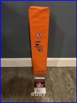 Andy Reid Signed Kansas City Chiefs Touchdown Pylon Jsa Coa Coach Autographed