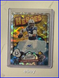 Anthony Richardson Auto 07/25 Panini Prestige Heroes 2024 MINT