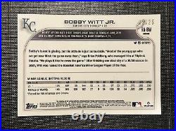 BOBBY WITT JR 2022 Topps Chrome ORANGE Royals RC Auto Refractor /25 READ + PICS