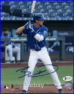 BOBBY WITT JR SIGNED AUTOGRAPHED KANSAS CITY ROYALS 8x10 PHOTO BECKETT