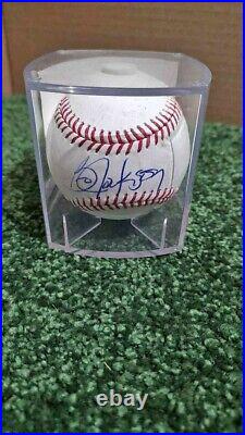 BO JACKSON signed baseball White Sox Kansas City Royals Raiders autographed NICE
