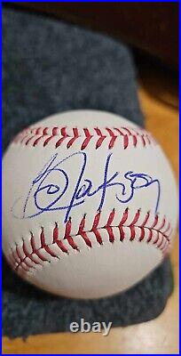 BO JACKSON signed baseball White Sox Kansas City Royals Raiders autographed NICE