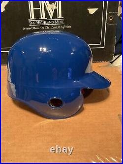 Ben Zobrist Signed Full Size Helmet JSA Rawlings Kansas City Royals World Series