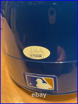 Ben Zobrist Signed Full Size Helmet JSA Rawlings Kansas City Royals World Series