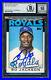Bo Jackson Autographed 1986 Topps Traded Rc Royals Gem 10 Auto Beckett 205860