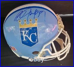 Bo Jackson Autographed Kansas City Royals Custom Authentic Full Size Helmet JSA