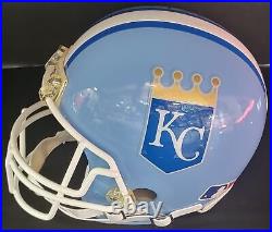 Bo Jackson Autographed Kansas City Royals Custom Authentic Full Size Helmet JSA