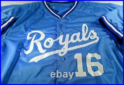 Bo Jackson / Autographed Kansas City Royals Custom Baseball Jersey / Coa