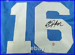 Bo Jackson / Autographed Kansas City Royals Custom Baseball Jersey / Coa