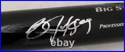 Bo Jackson Autographed Signed Black Rawlings Big Stick Kansas City Royals 177582