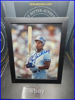 Bo Jackson Kansas City Royals- Signed 8 X 10 With COA