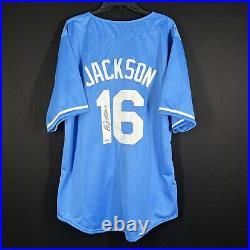Bo Jackson Kansas City Royals Signed Autographed Jersey Coa