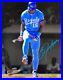 Bo Jackson Signed 16x20 Kansas City Royals Bat Break Photo BAS