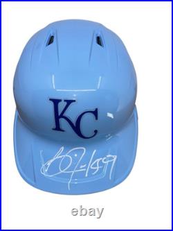 Bo Jackson Signed Kansas City Royals Baseball Batting Helmet Beckett Coa Raiders