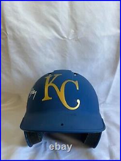 Bo Jackson Signed Kansas City Royals Full Size Custom Batting Helmet Beckett COA