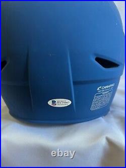 Bo Jackson Signed Kansas City Royals Full Size Custom Batting Helmet Beckett COA