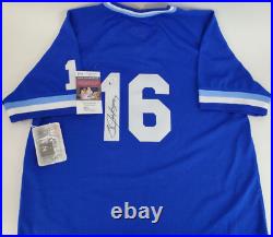 Bo Jackson Signed Kansas City Royals Mitchell & Ness Jersey (JSA & BECKETT)