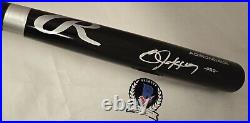 Bo Jackson Signed Rawlings Bat Kansas City Royals MLB Baseball Beckett White Sox