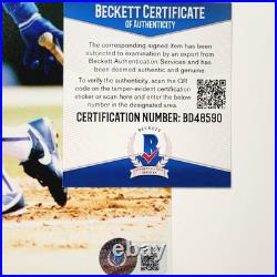 Bo Jackson signed Kansas City Royals 8x10 Photo autograph Beckett BAS