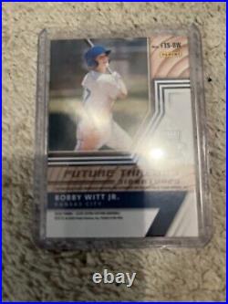 Bobby Witt Jr. 2020 Elite Future Threads Jersey RC Auto 16/49 SSP RPA