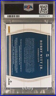 Bobby Witt Jr 2022 National Treasures Auto Patch RC #d /99 Kansas City Royals