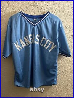 Bobby Witt Jr Autographed Signed Jersey Beckett Witness Kansas City Royals