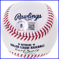 Bobby Witt Jr. Autographed Signed Mlb Baseball Royals Beckett Witness 207570