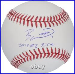 Bobby Witt Jr. Kansas City Royals Signed Baseball with 2019 #2 Pick Insc