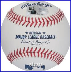 Bobby Witt Jr. Kansas City Royals Signed Baseball with 2019 #2 Pick Insc