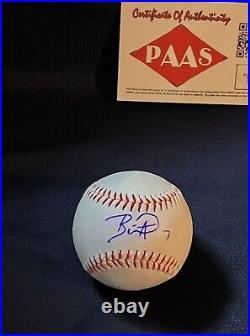 Bobby Witt Jr. Kansas City Royals signed autographed Baseball COA