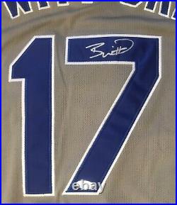Bobby Witt Jr SIGNED #17 Kansas City Royals size XL gray jersey with JSA Hologram