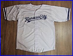 Bobby Witt Jr Signed Auto Custom Generic Kansas City Royals Jersey Beckett BAS