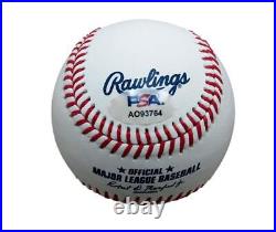 Bobby Witt Jr. Signed/Autographed OML Baseball Kansas City Royals PSA/DNA 194343