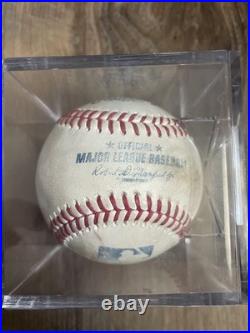 Bobby Witt Jr. Signed Game Used Baseball Kansas City Royals