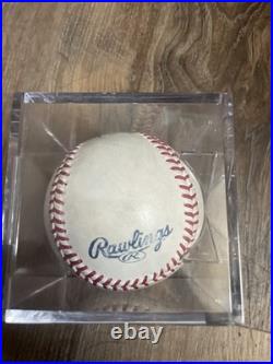 Bobby Witt Jr. Signed Game Used Baseball Kansas City Royals