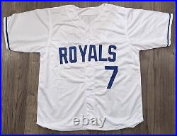 Bobby Witt Jr Signed Kansas City Royals Jersey Autographed COA MLB Authenticated