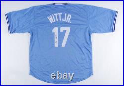 Bobby Witt Jr. Signed Kansas City Royals Jersey (JSA COA) 2019 #2 Overall Pick