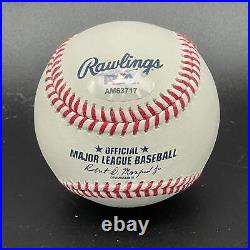 Bobby Witt Jr signed 2021 Futures Game baseball PSA Kansas City Royals autograph