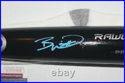 Bobby Witt Jr signed Rawlings Black Bat Kansas City Royals JSA