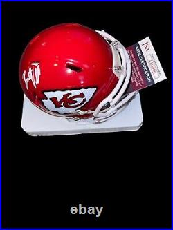 Brett Veach Signed Kansas City Chiefs Mini Helmet Super Bowl Champions Gm Jsa 2