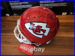 Brian Waters Signed Kansas City Chiefs Full Size AUTHENTIC Helmet PSA/DNA