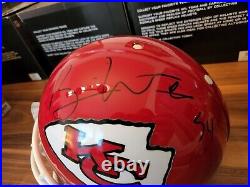 Brian Waters Signed Kansas City Chiefs Full Size AUTHENTIC Helmet PSA/DNA
