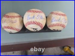 Buck O'Neil Signed Baseball Autograph MLB HOF Kansas City Monarchs