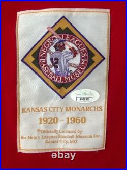 Buck O'Neil Signed Jersey Kansas City Monarchs Size XXXL JSA AU08536