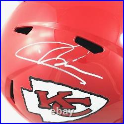 CHRIS JONES Signed Full Size Helmet PSA/DNA Fanatics Kansas City Chiefs Autograp