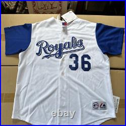 Carlos Beltran Signed Kansas City Royal MAJESTIC JERSEY MLB AUTHENTIC