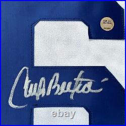 Carlos Beltran Signed Kansas City Royal MAJESTIC JERSEY MLB AUTHENTIC