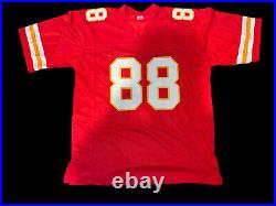 Carlos Carson Signed Kansas City Chiefs Red Jersey Chiefs Hof Wide Receiver Jsa2