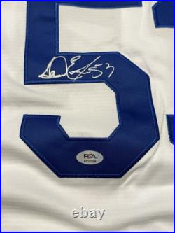 Carlos Estevez Signed Autographed Kansas City Royals Home Jersey #53 PSA COA