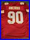 Charles Omenihu Kansas City Chiefs Autographed / Signed Custom XL Jersey